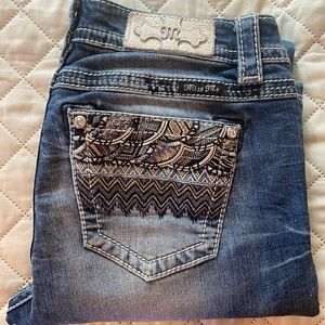 Miss Me signature boot cut jeans